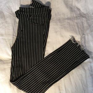 Madewell Striped Jeans